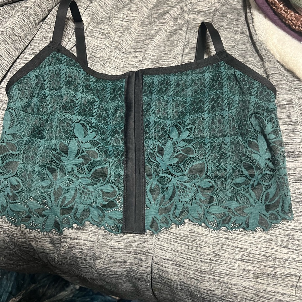 Teal Lace Bralette